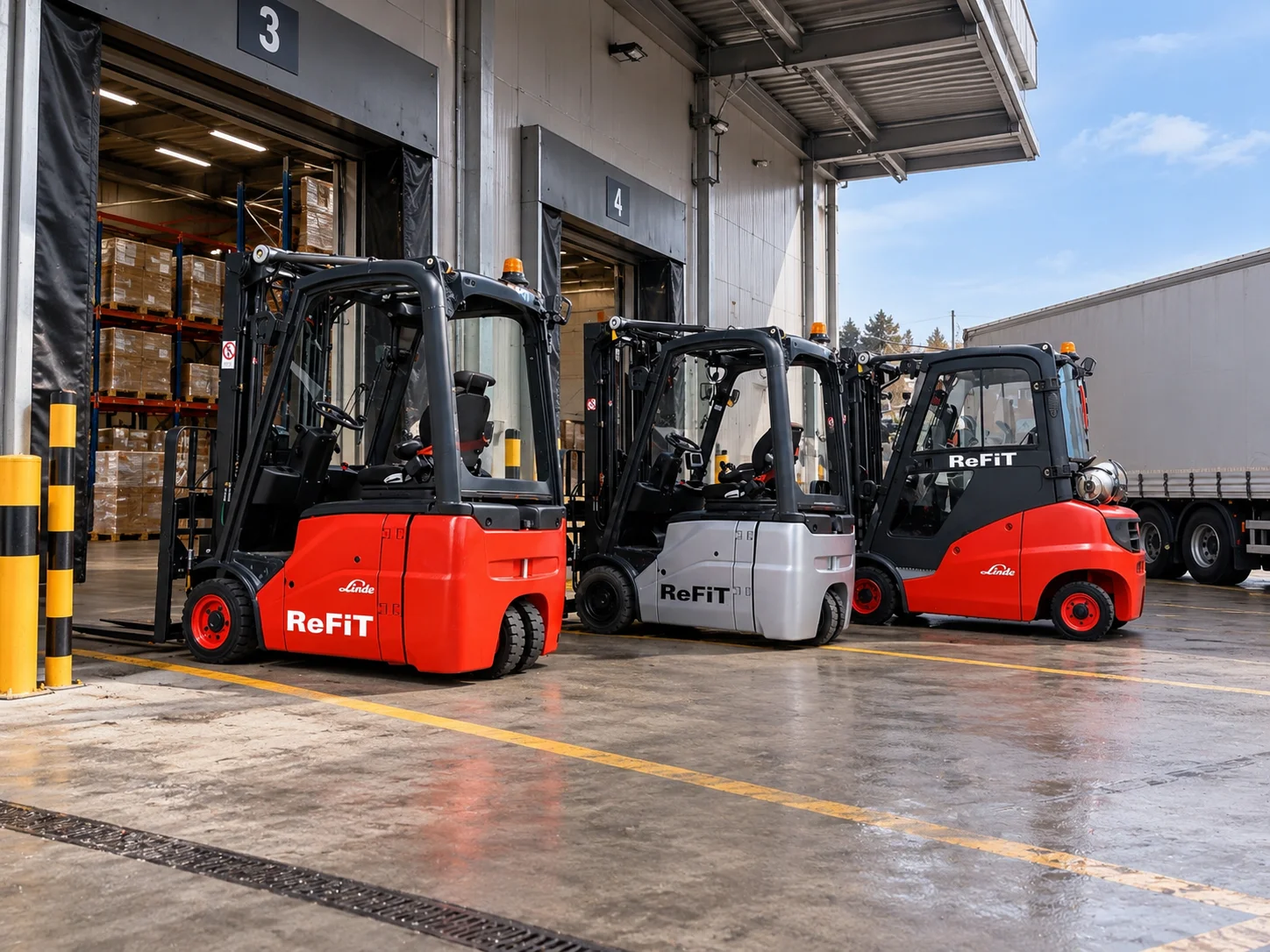 Used forklifts